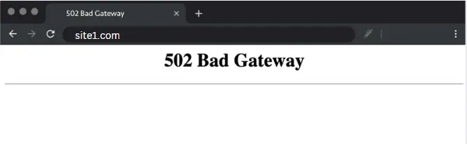 502 Error Browser Image