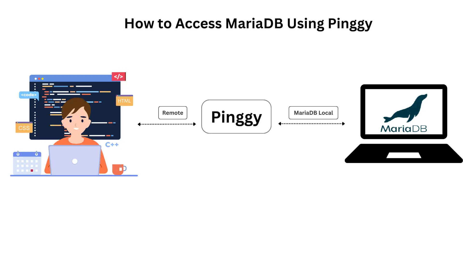 MariaDB Pinggy