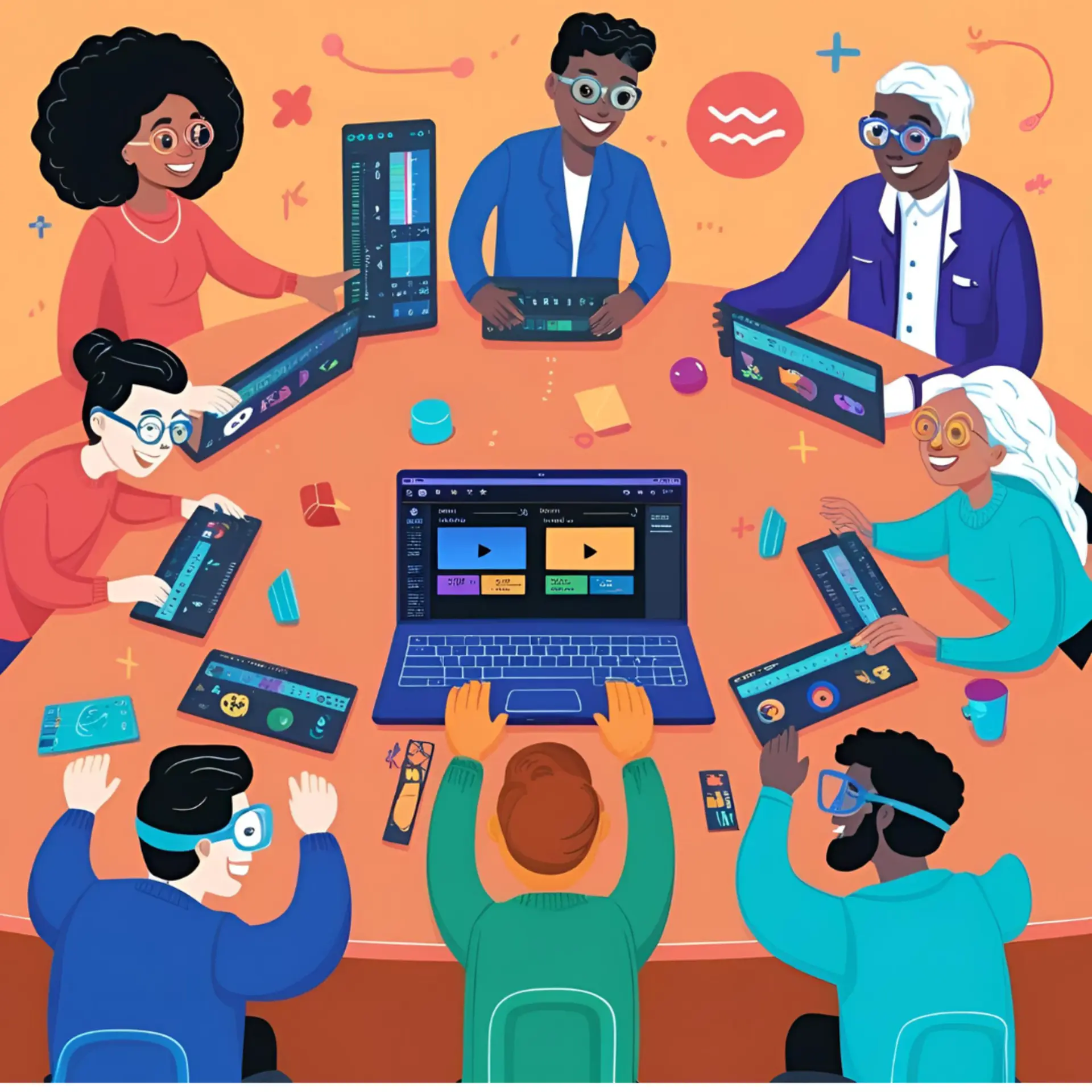AI Video Editors for the Visually Impaired