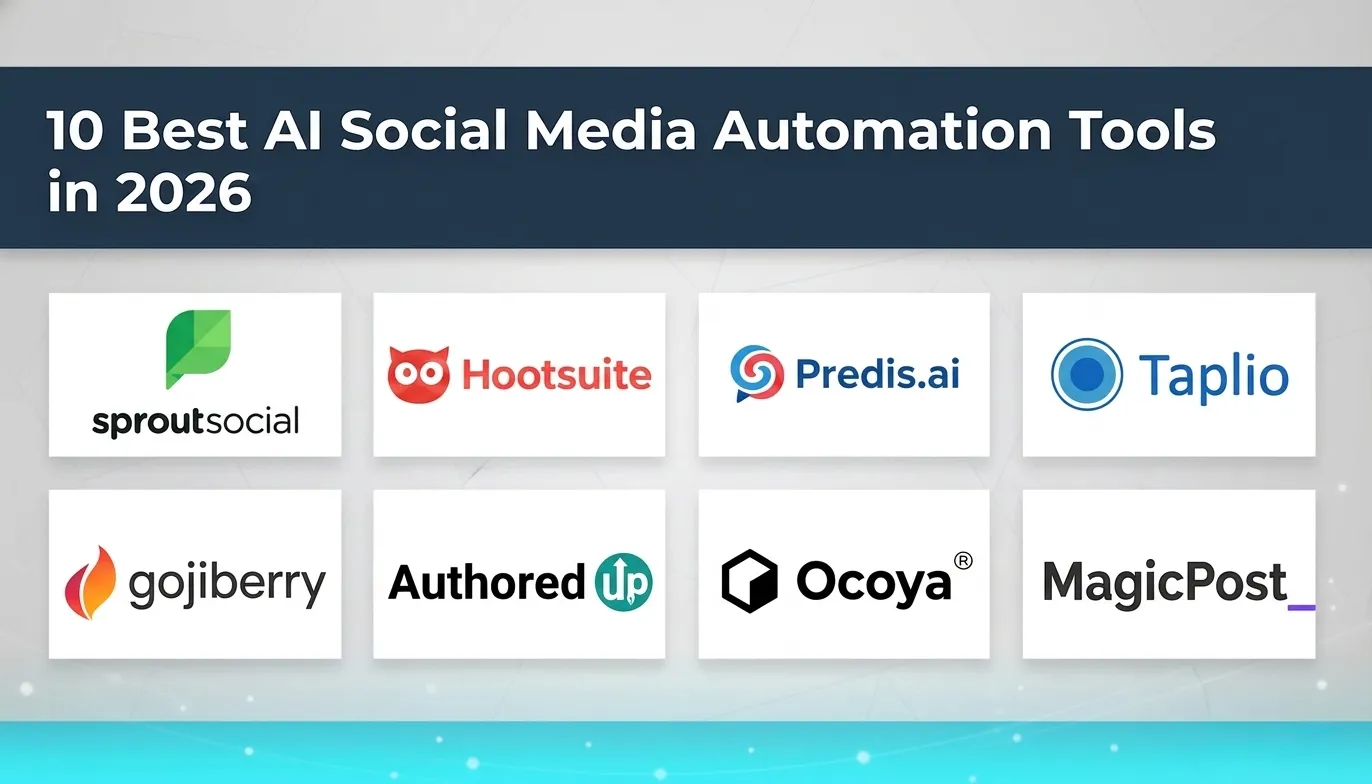 10 Best AI Social Media Automation Tools in 2026