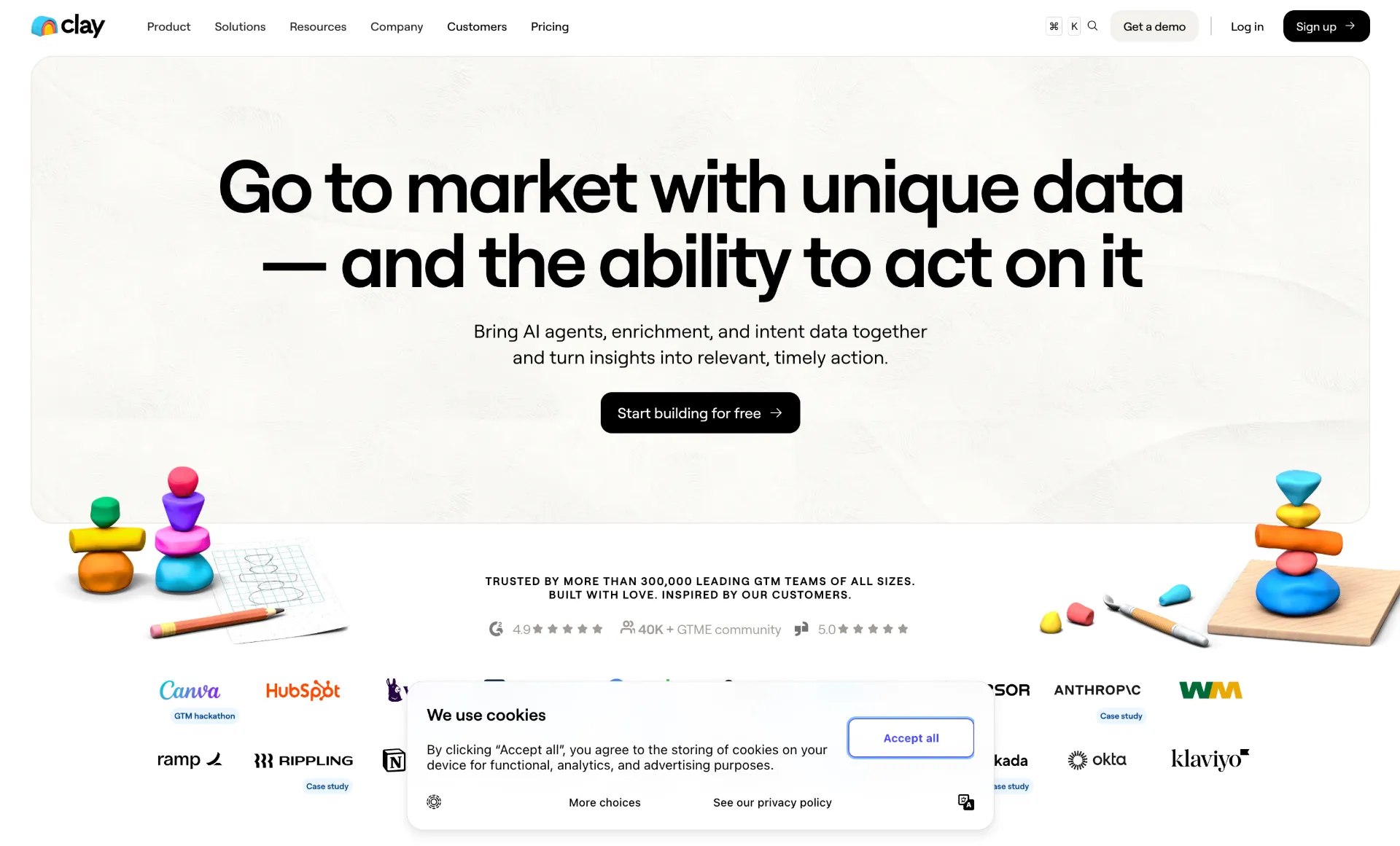 Clay AI Data Enrichment and GTM Automation