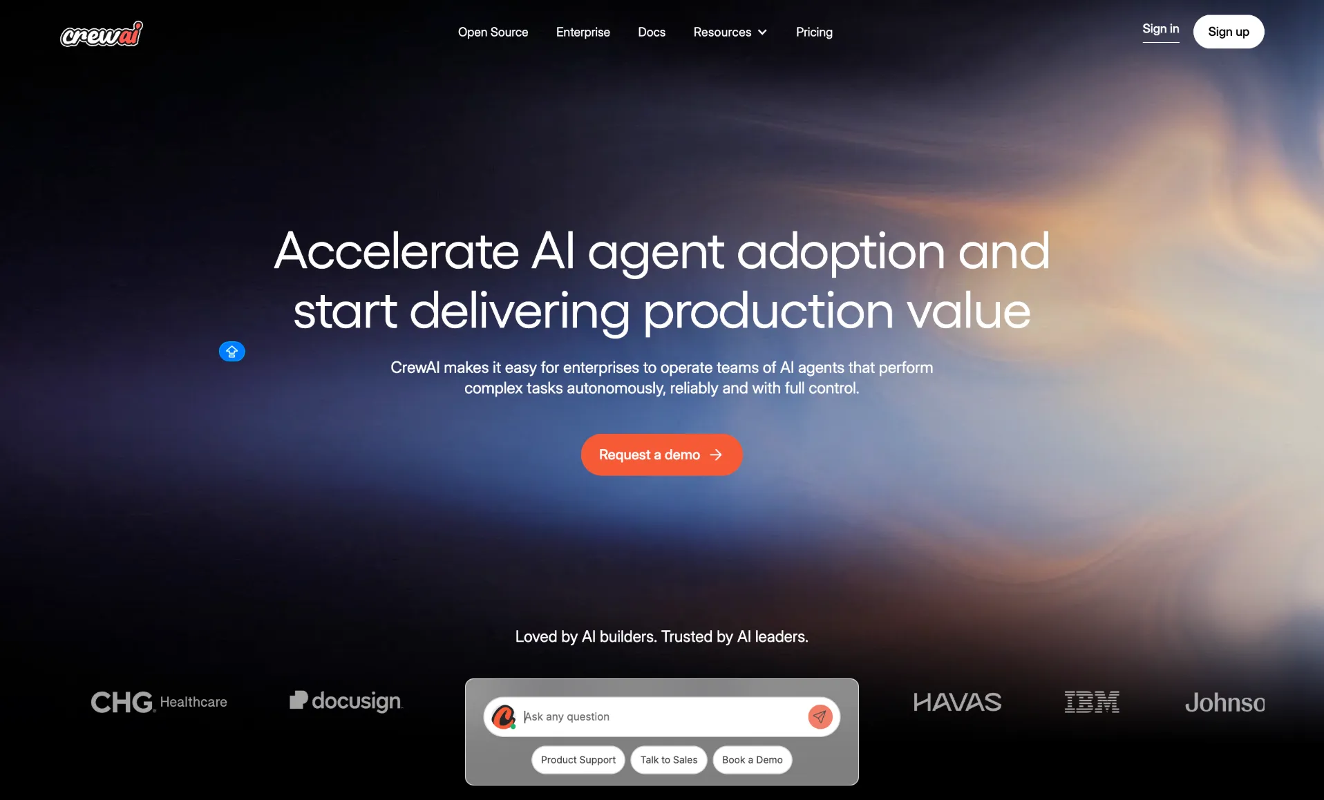 CrewAI multi-agent role-based workflow