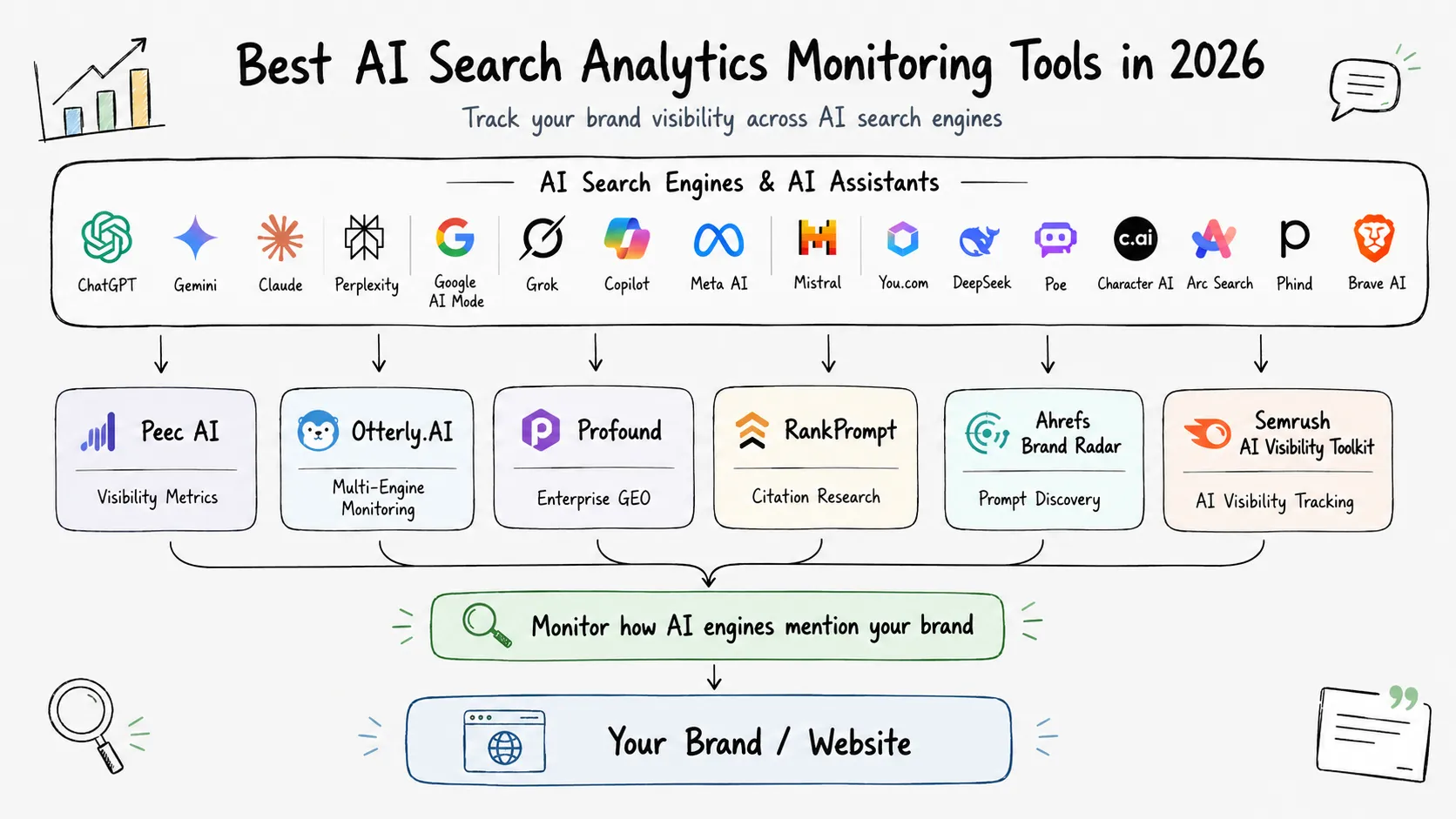 AI Visibility Ops: 7 Best Search Analytics and Monitoring Tools in 2026