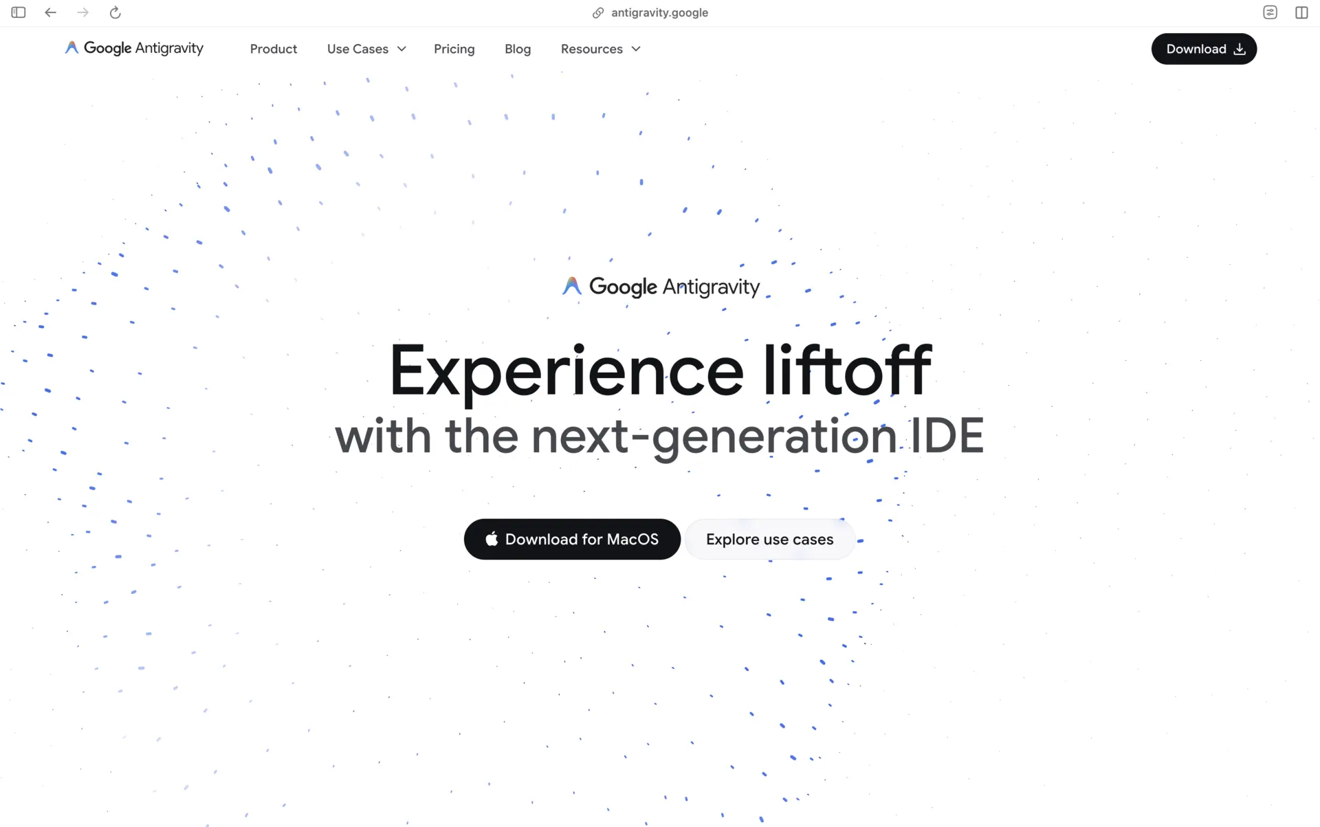 Google Antigravity Agentic Development Platform