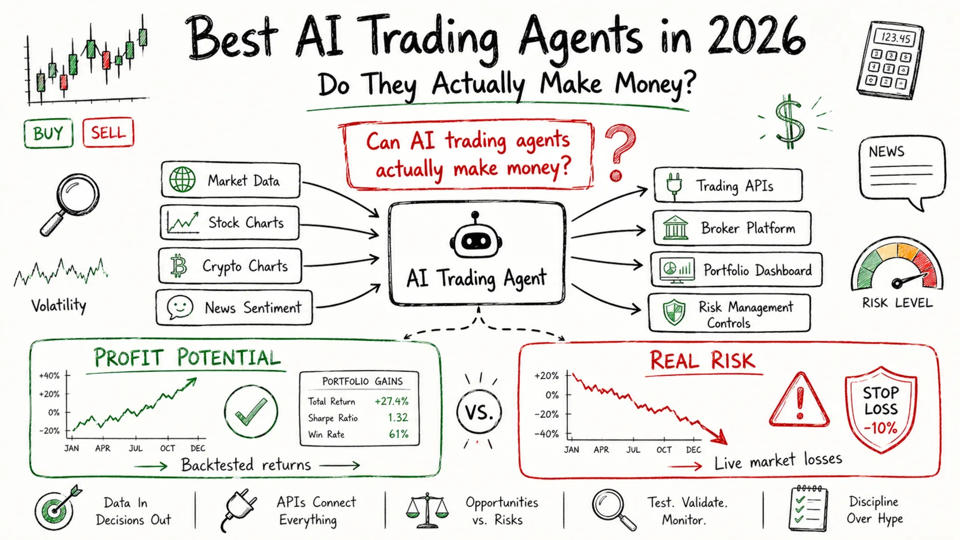 Best AI Trading Agents in 2026
