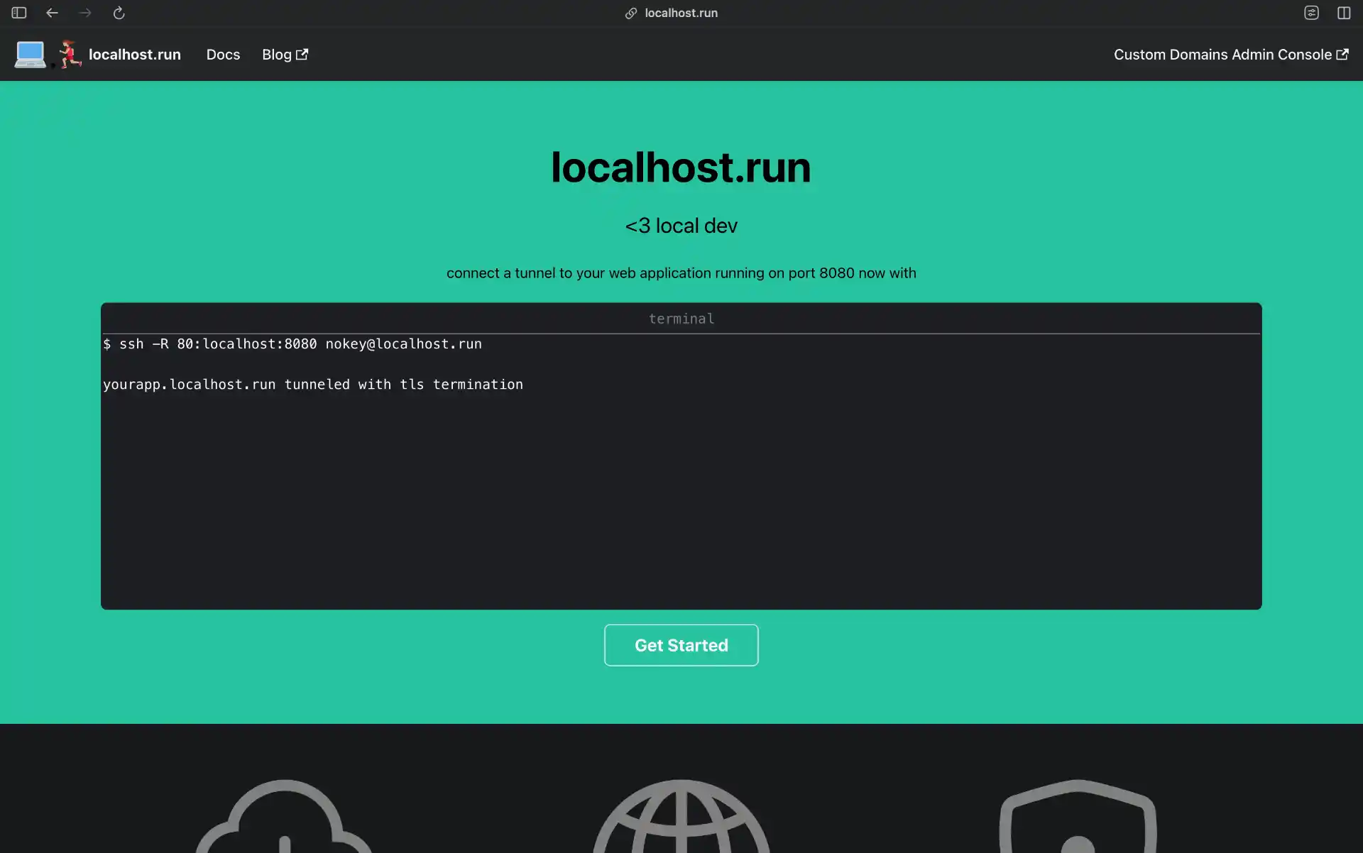 localhost.run