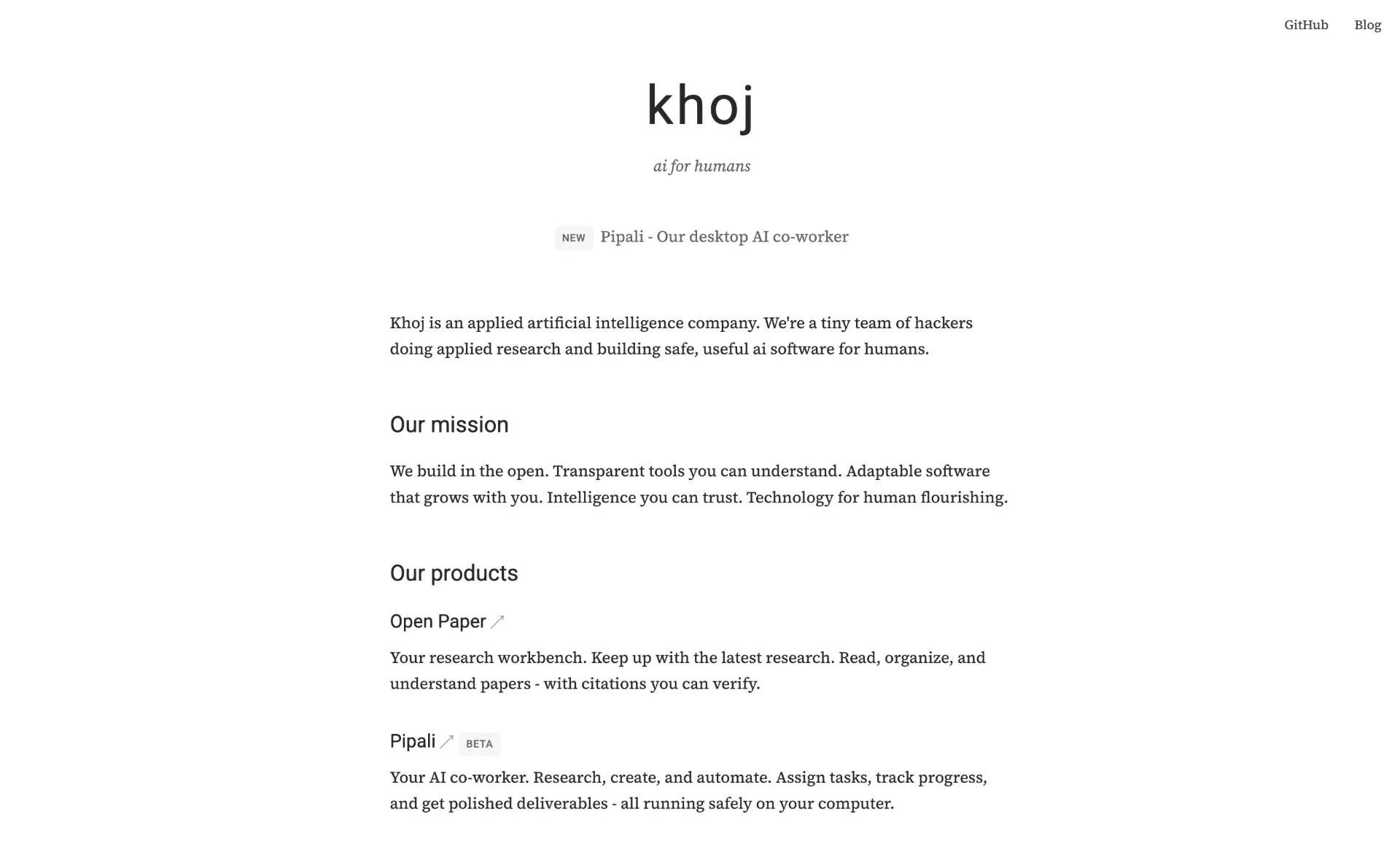 Khoj AI Second Brain