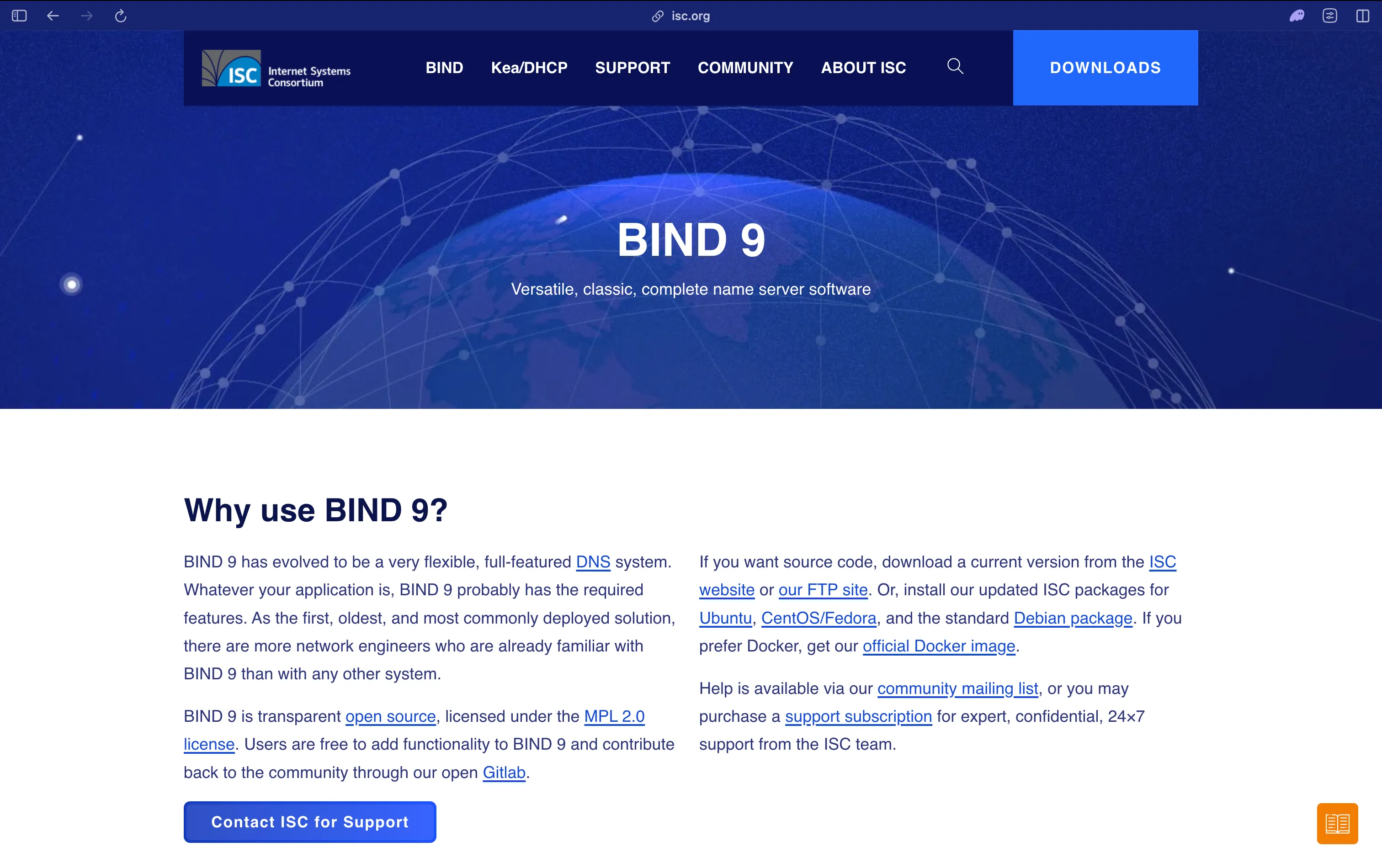 BIND 9 DNS Server by ISC
