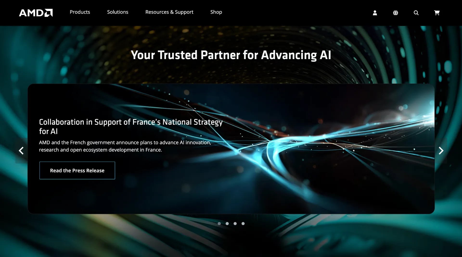 AMD Instinct AI inference hardware