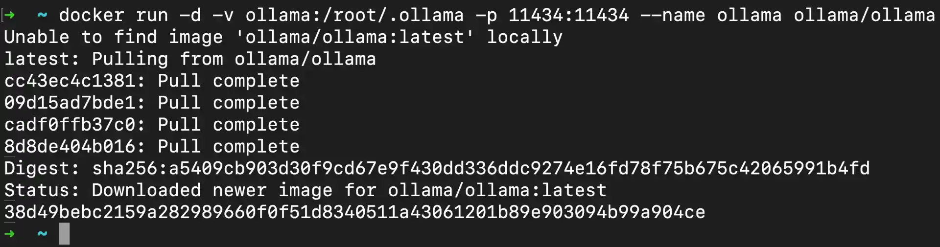 Pull Docker image