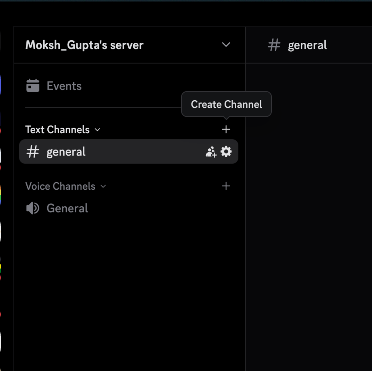 Create channel and get channel ID