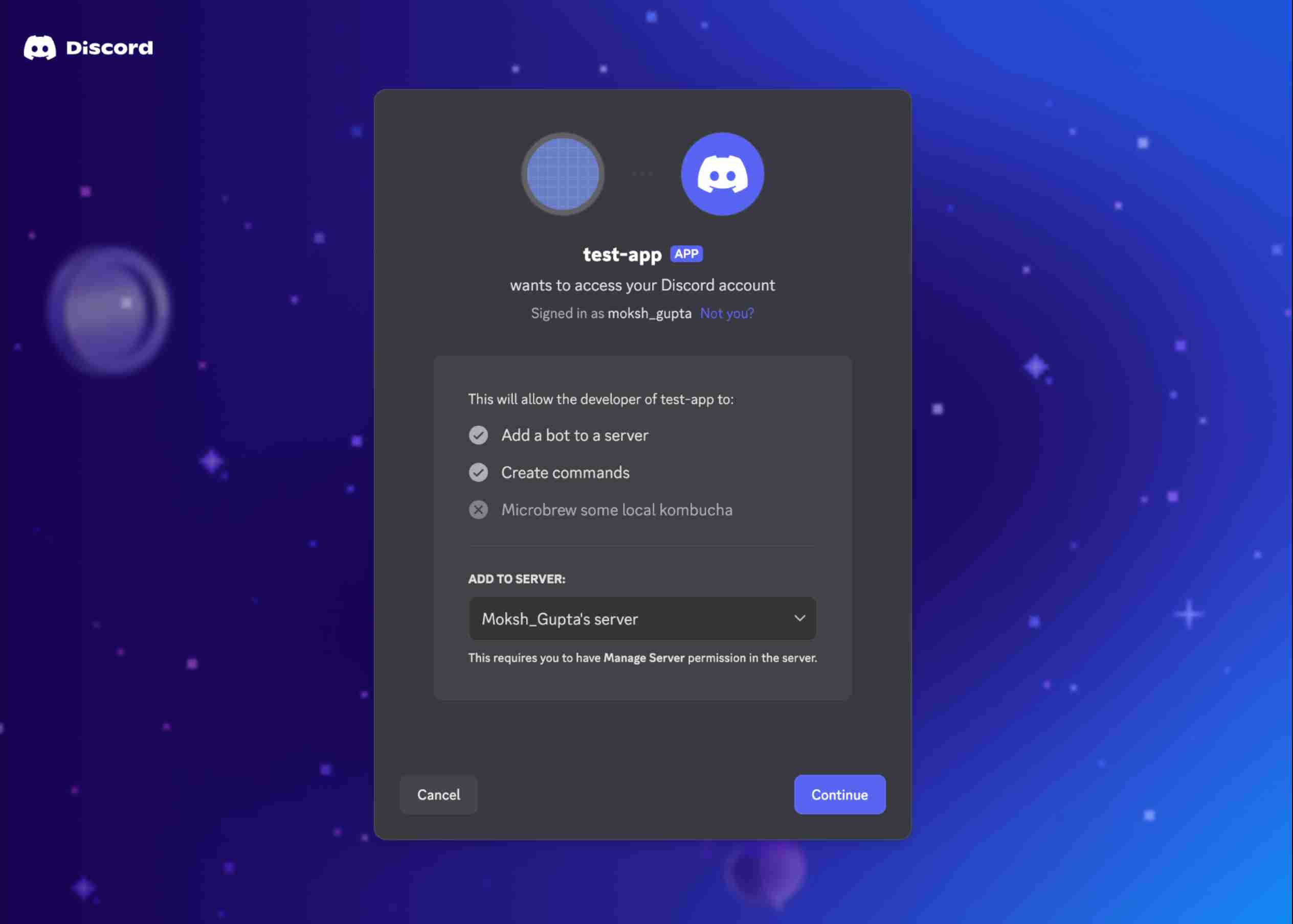 OAuth2 URL Generator