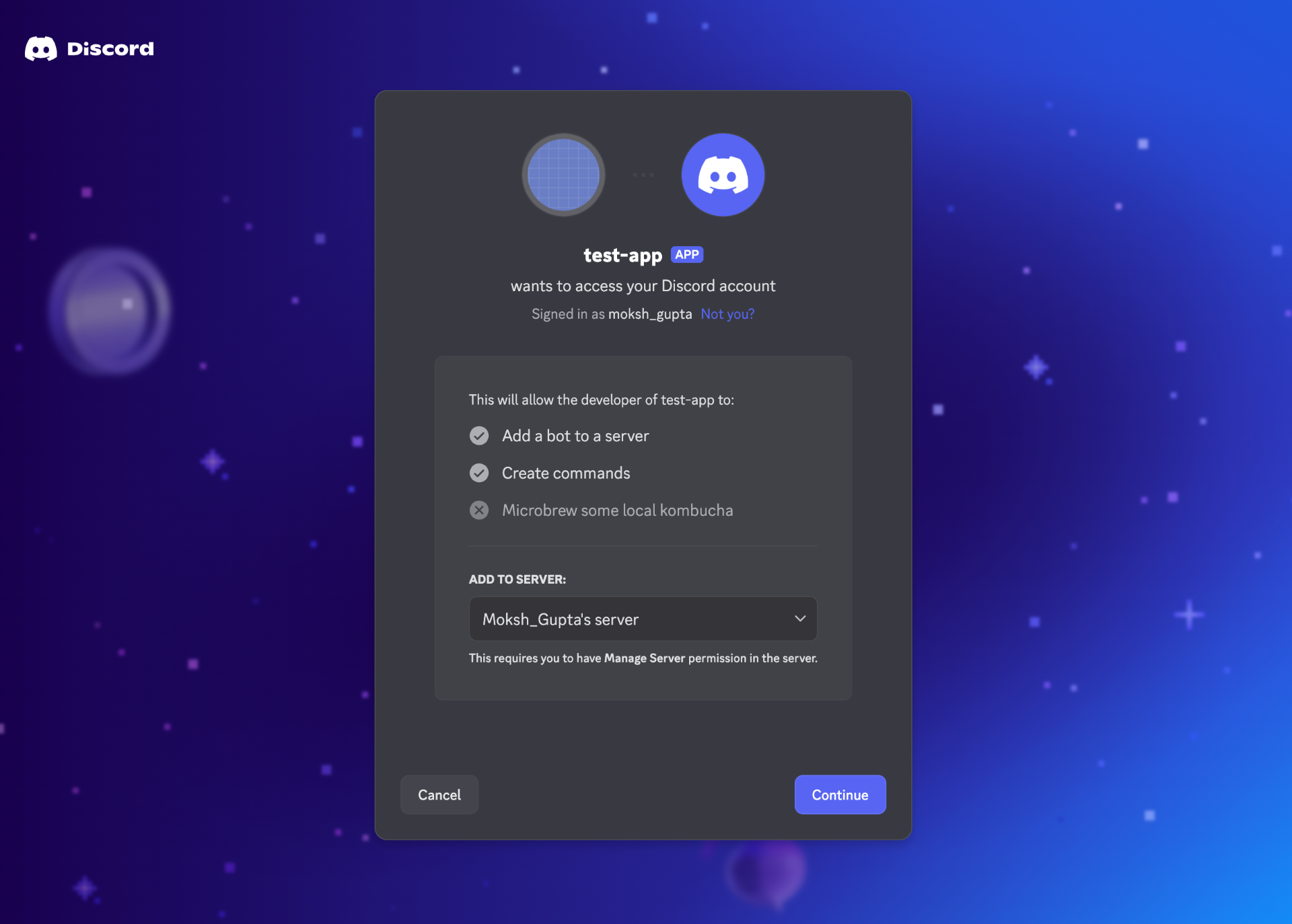 OAuth2 URL Generator