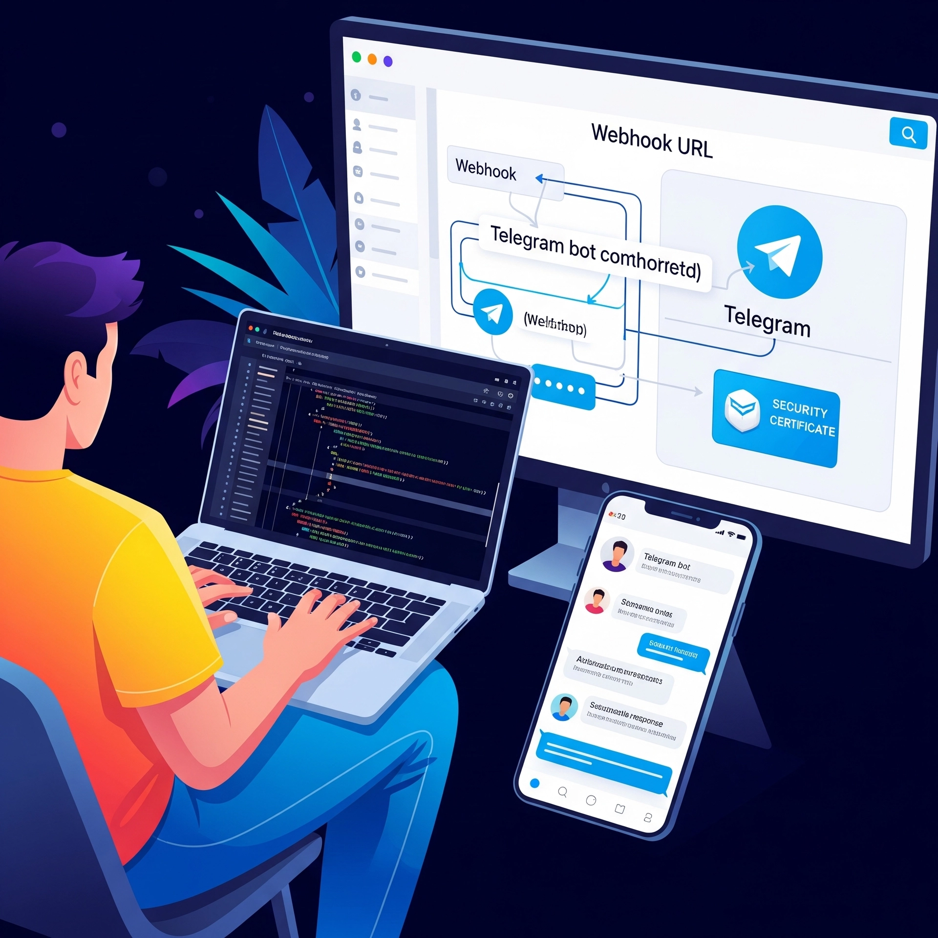 Set Up and Test Telegram Bot Webhook