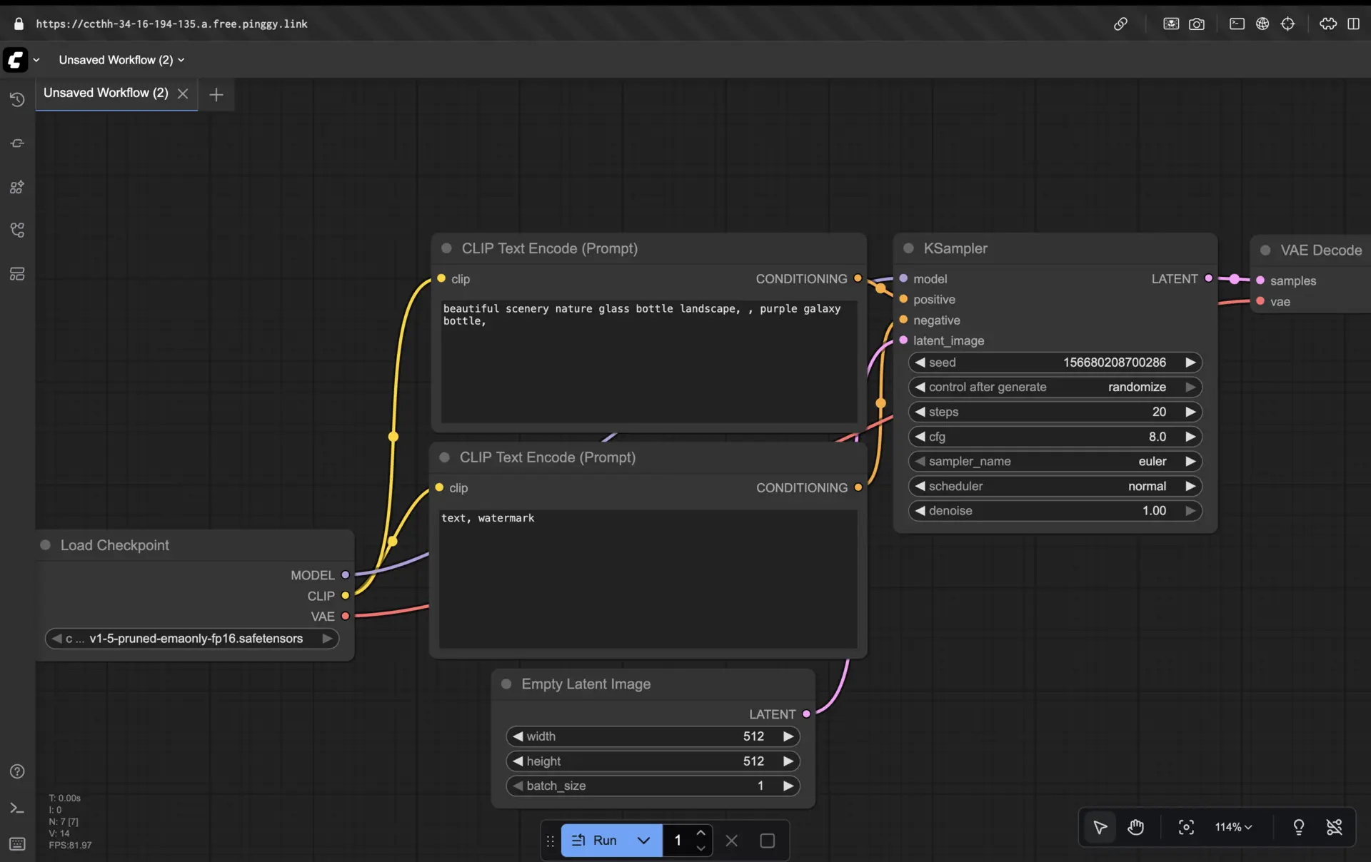ComfyUI Web UI