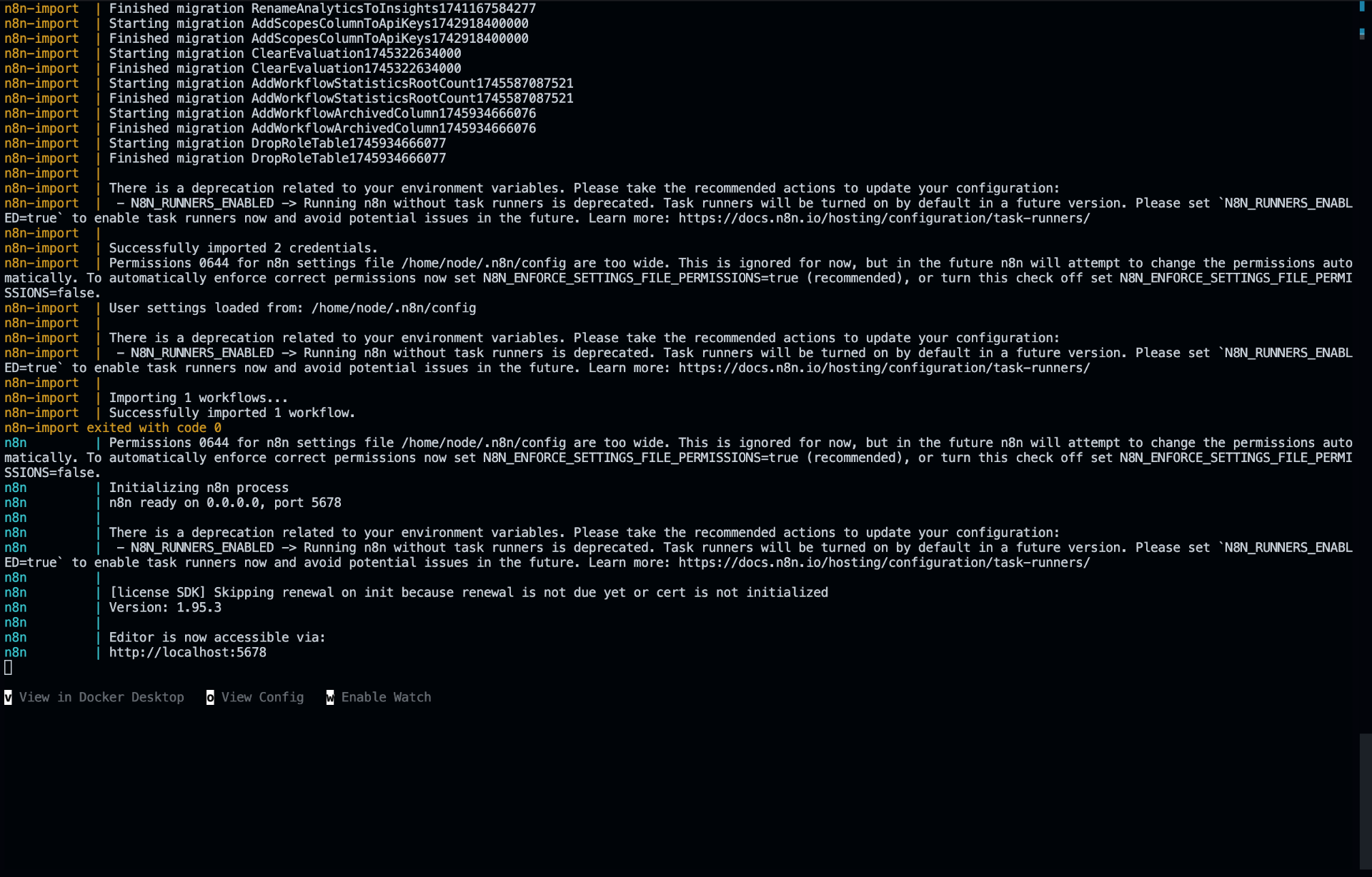 Access n8n and Set Up Your Environment