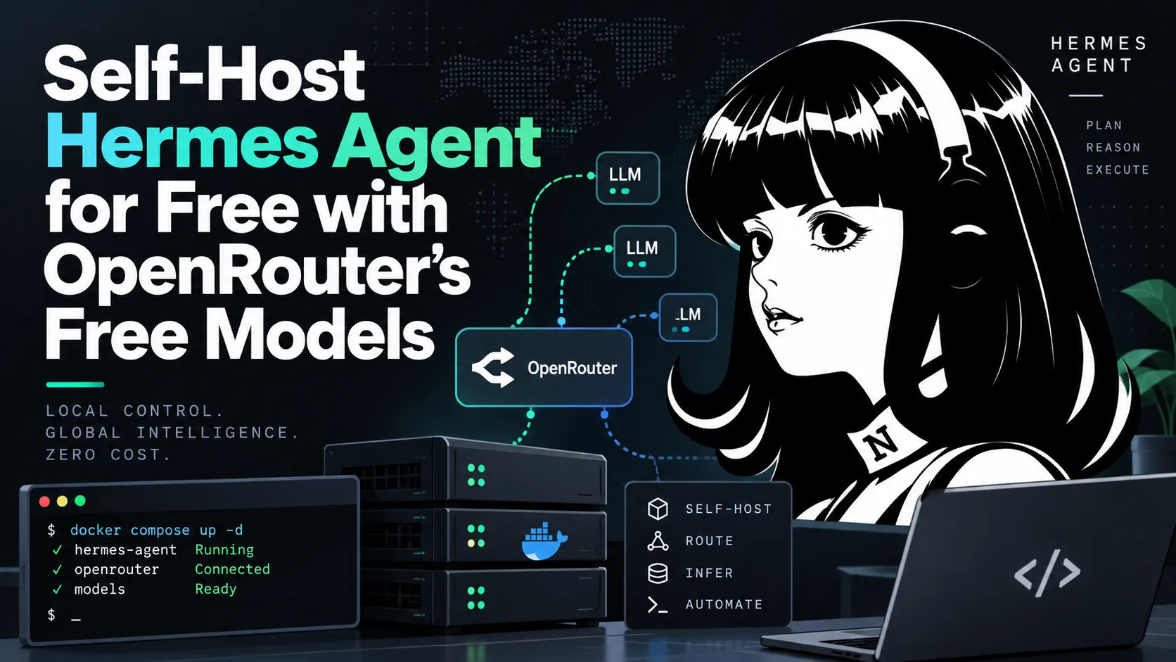 Self-hosting Hermes Agent for free with OpenRouter free models