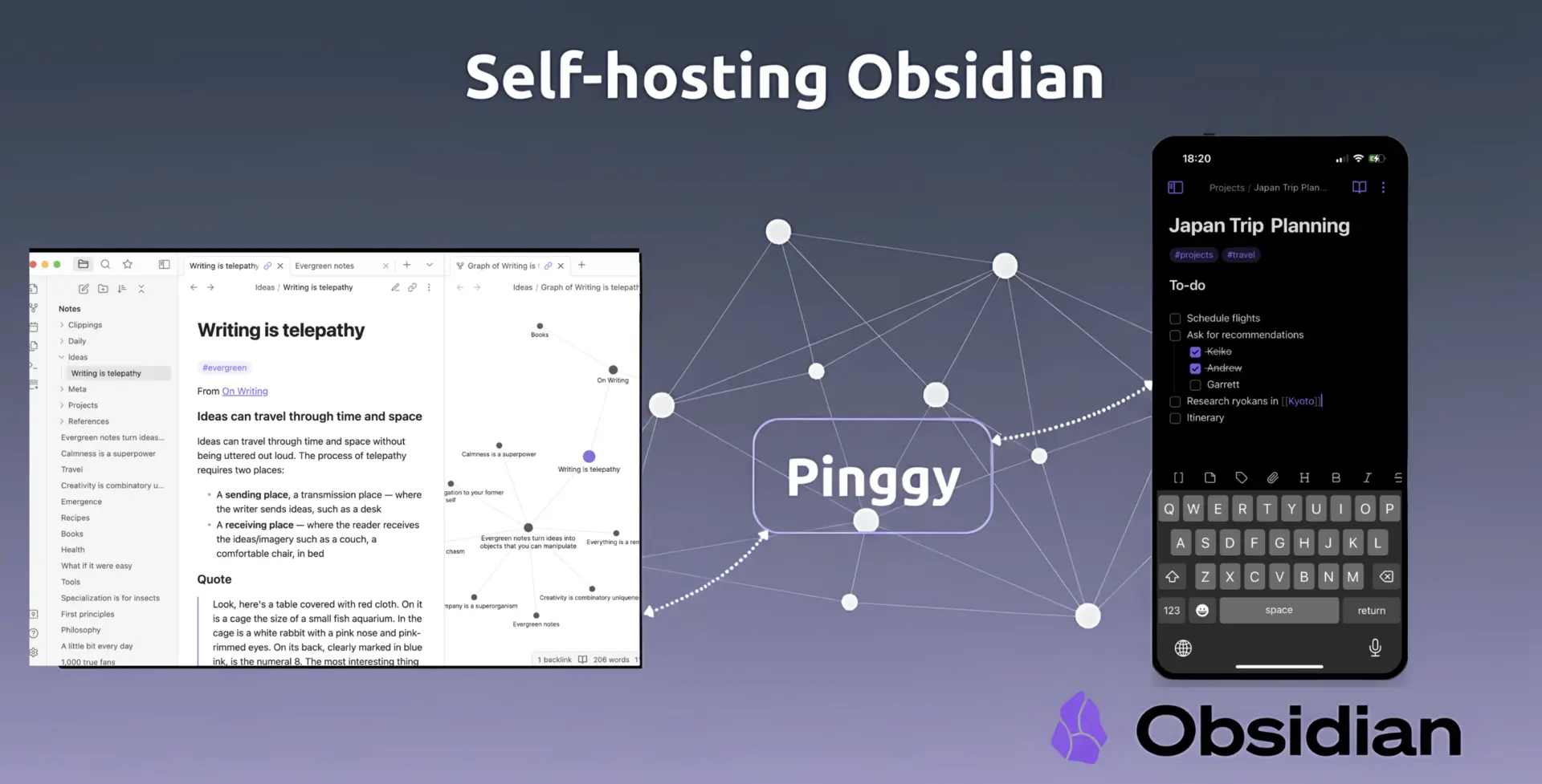 Self-hosting Obsidian