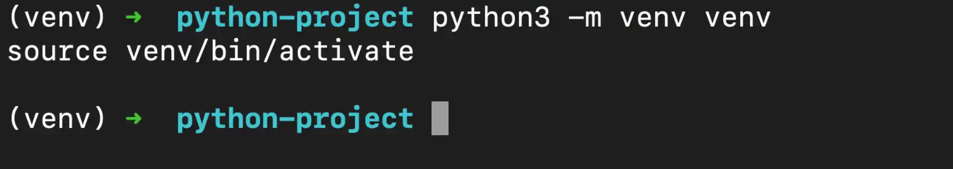 Create Virtual Environment