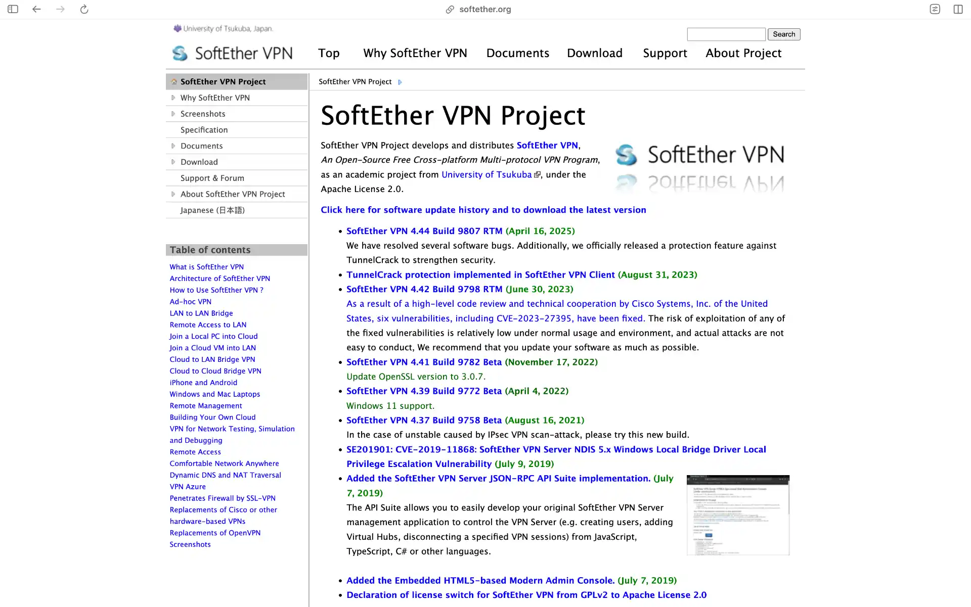 SoftEther VPN Multi-Protocol
