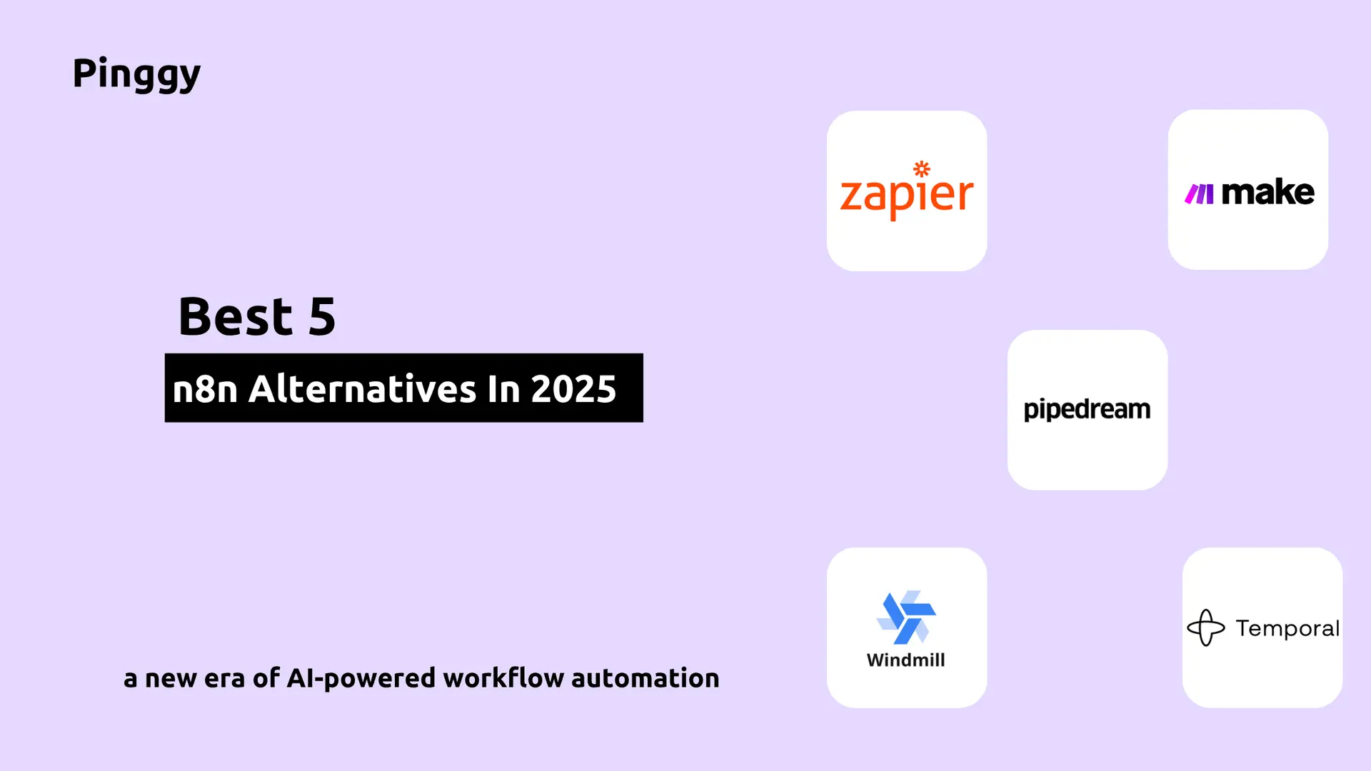 top 5 n8n alternatives in 2025
