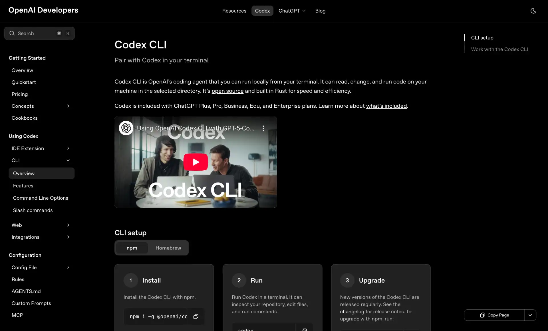 codex cli