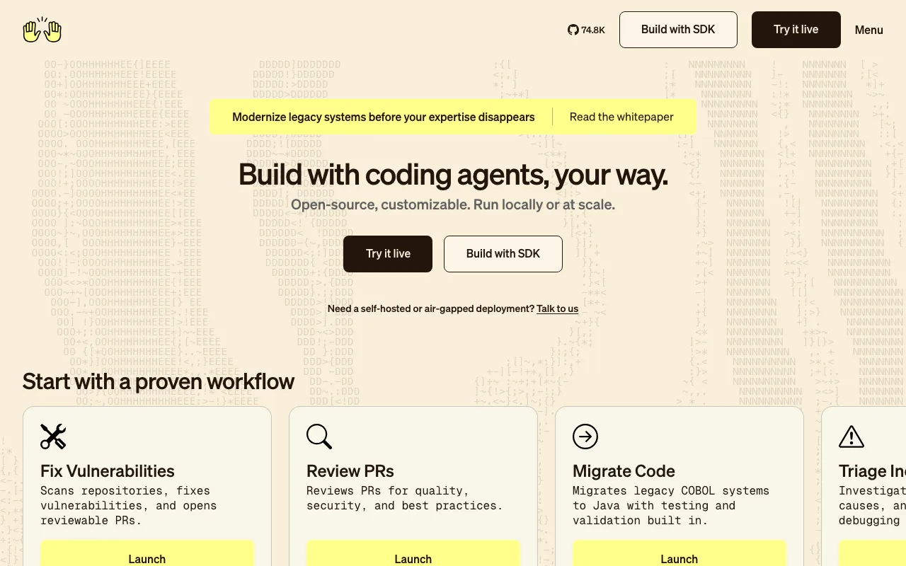 openhands - build with coding agents