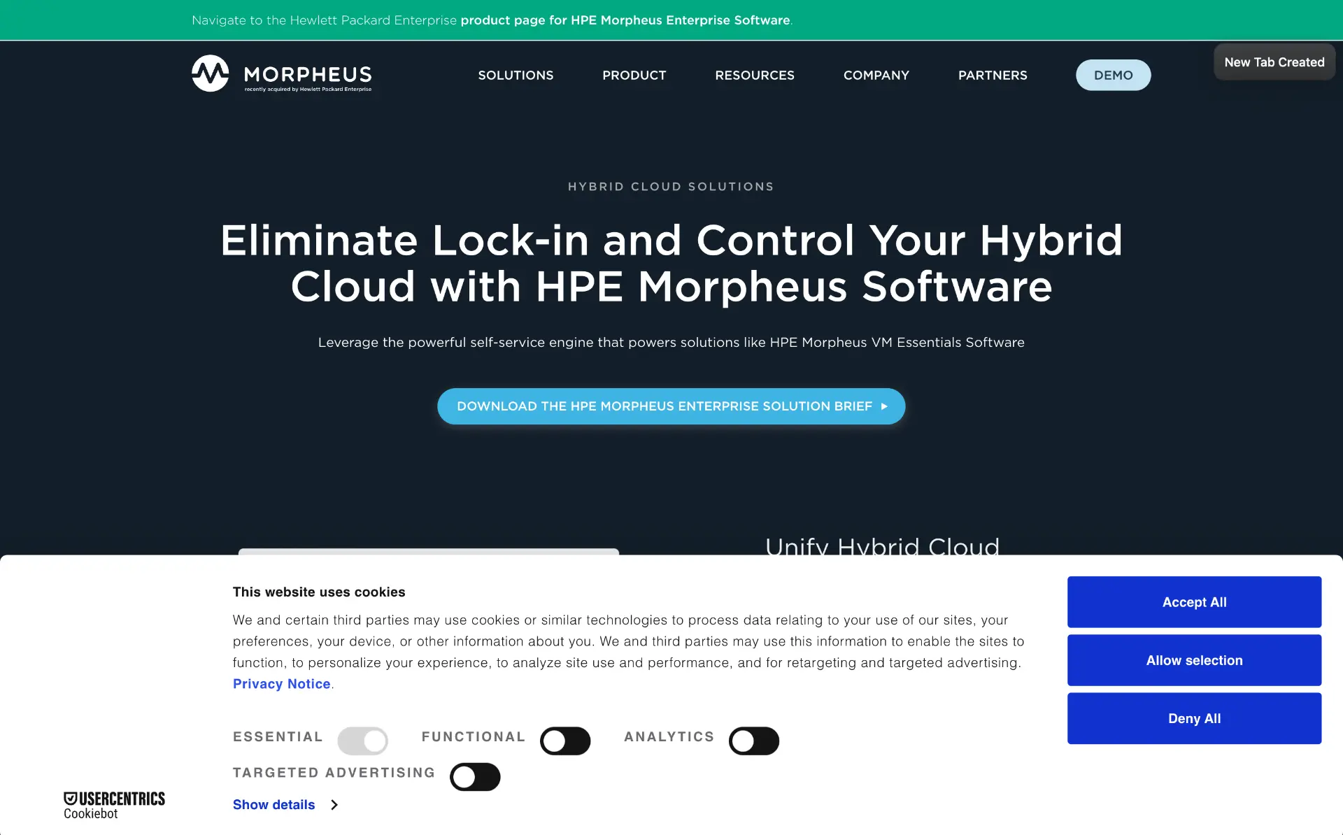 Morpheus Data Multi-Cloud Management Platform