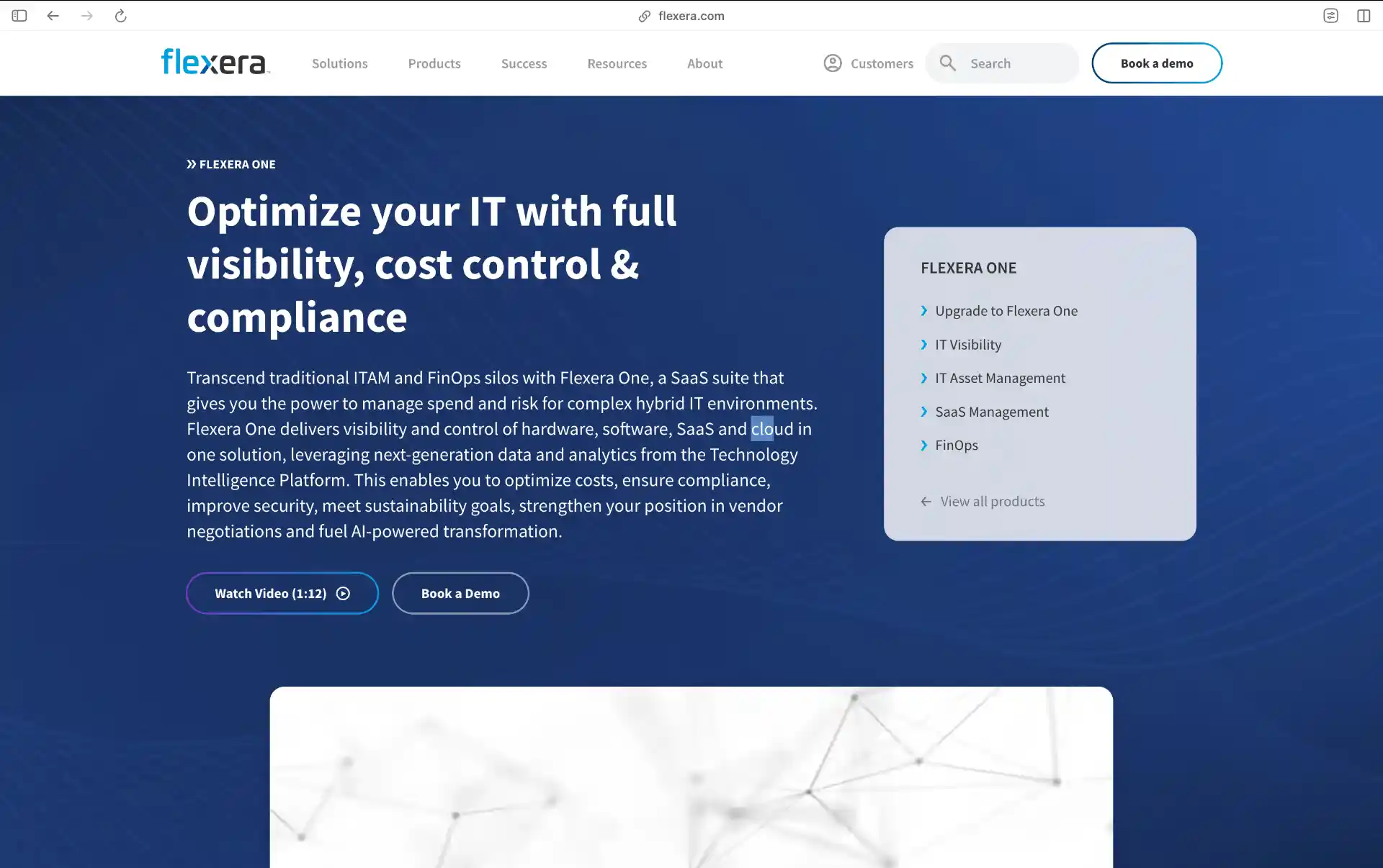 Flexera One Multi-Cloud Management Platform